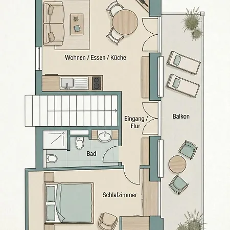 Apartment Strandstr 14 14
